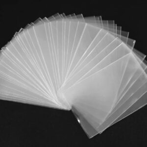 penny sleeves for trading cards – soft card sleeves (2 5/8" x 3 5/8")