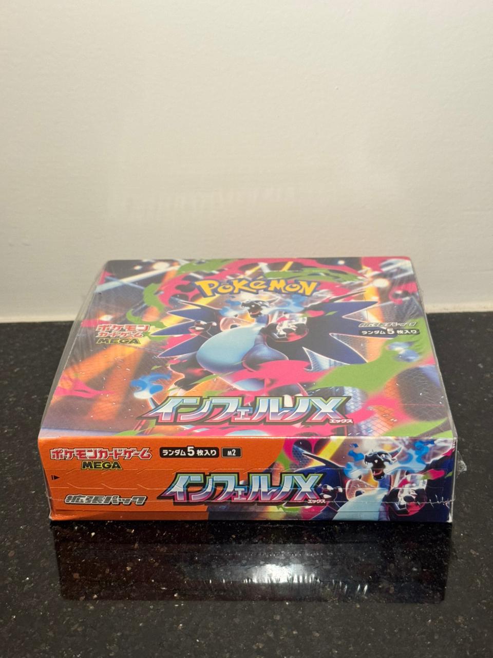 mega inferno x booster box japanese (sealed) mega inferno x booster box japanese (sealed)