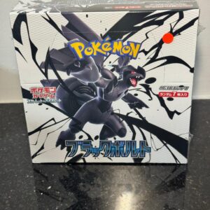 black bolt booster box japanese (sealed)